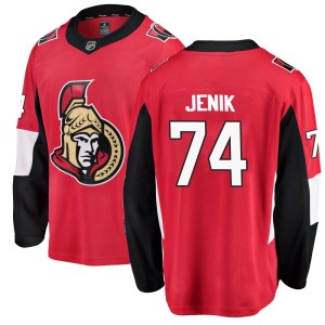 Men's Ottawa Senators Jan Jenik Fanatics Branded Breakaway Home Jersey - Red